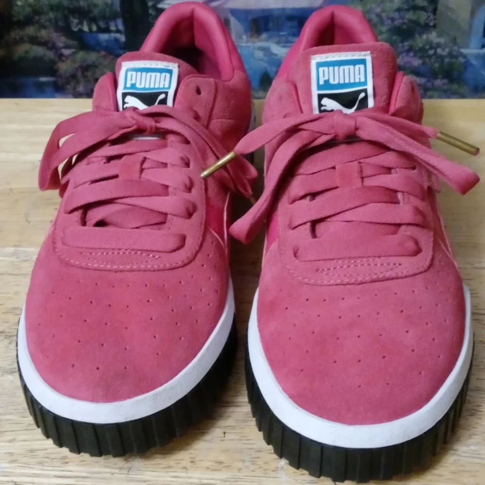 👟👟Puma Cali👩women 6.5,Bright Pink.💝 Get Your Feet In These Shoes.👟🎒 - Picture 10 of 16